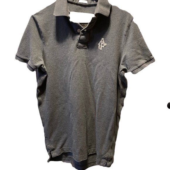 Abercrombie and Fitch Muscle Large Grey Shirt - Picture 1 of 6